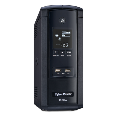 UPS de 1000 VA/600 W, Topología Línea Interactiva, Entrada 120 Vca NEMA 5-15P, Tipo Torre, Con 10 Tomas NEMA 5-15R, 5 años de garantía | SIERRA STORE