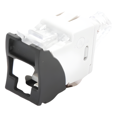 SIEMON U5-H01NS - Jack UTP Cat5e / Terminación 110 / Montaje Híbrido Plano-Angulado / 1 Puerto / Color Negro | SIERRA STORE