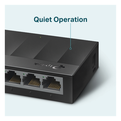 Switch / 5 Puertos Gigabit / 10 Gbps / Fanless / 3.5×2.8×0.9 in | SIERRA STORE