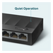 Switch / 5 Puertos Gigabit / 10 Gbps / Fanless / 3.5×2.8×0.9 in | SIERRA STORE