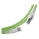SIEMON ZM6A-S03-07B - Patch Cord Cat6A S/FTP / 0.91 m (3 pies) / CM/LS0H / Verde / Bulk | SIERRA STORE