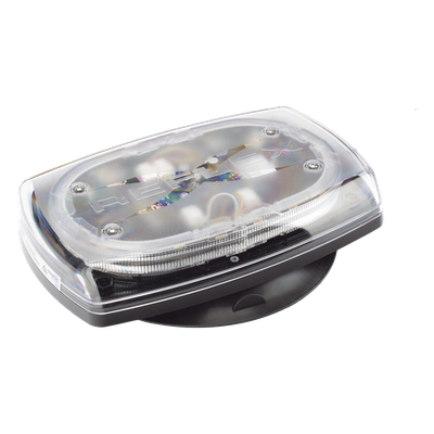 Minibar LED / 10 Pulgadas / 48 LEDs / 91 Patrones de Destello / 12-24 VDC / Base Magnética / Ámbar/Claro | SIERRA STORE