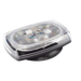 Minibar LED / 10 Pulgadas / 48 LEDs / 91 Patrones de Destello / 12-24 VDC / Base Magnética / Ámbar/Claro | SIERRA STORE