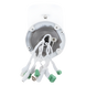 HIKVISION DS-2TD2628-7/QA - Cámara Bala IP Dual / Térmica 256 x 192 / Óptica 4 Megapixel / IR 30 m (98.4 ft) / PoE / Termométrica / | SIERRA STORE