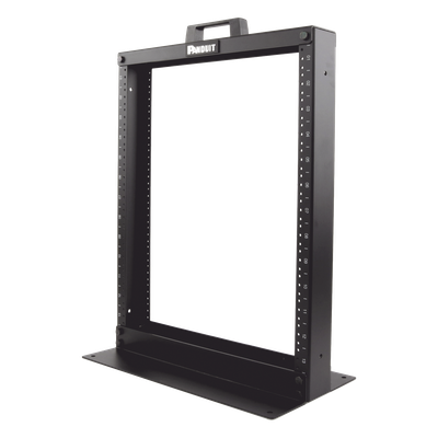 PANDUIT R2P26 - Rack de Dos Postes / 13 Unidades de Rack / 19 in EIA-310D / Aluminio / Carga 300 lb (136 kg) / Rieles Roscados #12-24 | SIERRA STORE