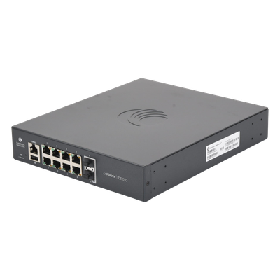 Switch cnMatrix EX1010  de 8 puertos Gigabit Ethernet y 2 SFP, Capa 2,  gestión en la nube | SIERRA STORE