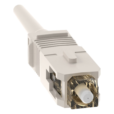 PANDUIT FSC2MC6EI - Conector de Fibra Óptica SC Simplex OptiCam, Multimodo 62/125 OM1, Pre-pulido, Color Beige | SIERRA STORE