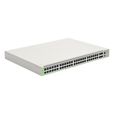 Switch Administrable Capa 3 / 48 Puertos 10/100/1000Mbps / 4 SFP Gigabit / 104 Gbps Switching Fabric / 77.4 Mpps | SIERRA STORE