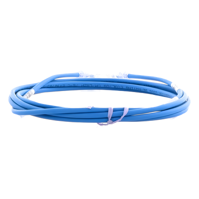 PANDUIT UTP28X8BU - Cable de Parcheo UTP Cat6A / 28 AWG / 500 MHz / PoE 802.3bt / CM-LSZH / 2.44 m (8 ft) / Azul | SIERRA STORE