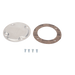 Tapa Hermética para Caja Redonda / Aluminio Diecast / IP66 / Tornillos con Empaque / Intemperie Industrial | SIERRA STORE