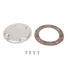 Tapa Hermética para Caja Redonda / Aluminio Diecast / IP66 / Tornillos con Empaque / Intemperie Industrial | SIERRA STORE
