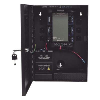 Controlador de Acceso IP / 2 Lectoras Wiegand / 30,000 Tarjetas / 20,000 Eventos / Gabinete con Fuente 12VDC 4A / TCP-IP y RS485 | SIERRA STORE