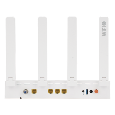 ONU XPON / Wi-Fi 6 AX1500 / 4 Puertos Gigabit / CATV con AGC / 4 Antenas 5 dBi / PON SC/APC | SIERRA STORE