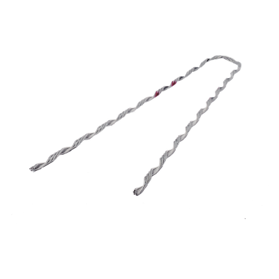 Remate Preformado de Retención / Acero Galvanizado / Tensión Máxima 3387 kg / Longitud 508 mm (1.67 ft) / Fibra Óptica Figura 8 / | SIERRA STORE