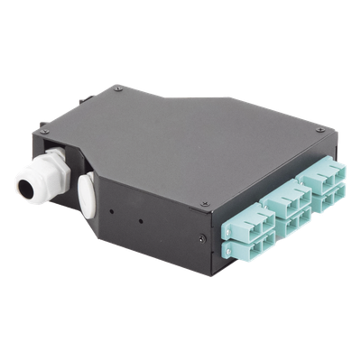 LINKEDPRO BY EPCOM LP-RDSCUMM - Distribuidor de Fibra Óptica / Riel DIN / 6 Acopladores SC/UPC / Multimodo / 24 Fusiones / 0.13 x 0.41 | SIERRA STORE