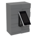 EPCOM INDUSTRIAL EI-BD-SK - Base de Pared para Lectora / Ángulo Ajustable 25°-55° / Acero con Recubrimiento en Polvo / Instalación en | SIERRA STORE