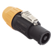 Conector PowerCom Macho / IP65 / 20 A a 250 V CA / Tres Núcleos / Bloqueo Rápido / Carcasa Amarilla | SIERRA STORE