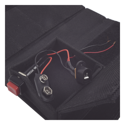 Estuche de Transporte / Poliéster con Cartón / 19.6 x 16 cm / 7.7 x 6.3 in / Compartimento Pila 9V / Cierre Velcro | SIERRA STORE
