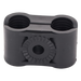 Sujetador Plástico para Cable Coaxial / Doble Fijación / 5/8" / Varilla Roscada 3/8" o M10 / ISO 9001:2015 y RoHS | SIERRA STORE