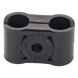 Sujetador Plástico para Cable Coaxial / Doble Fijación / 5/8" / Varilla Roscada 3/8" o M10 / ISO 9001:2015 y RoHS | SIERRA STORE
