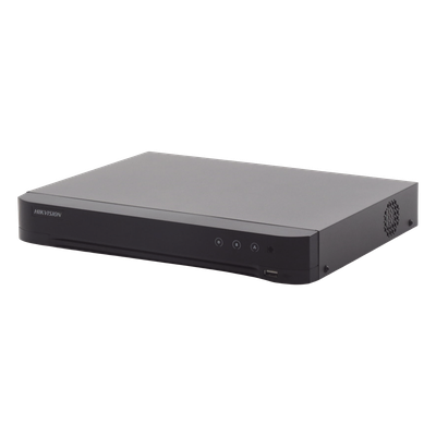 HIKVISION IDS-7208HUHI-M1/S/A(C) - DVR 8 Canales TurboHD + 8 Canales IP / 8 Megapixel (4K) / Acusense (Evita Falsas Alarmas) / Audio | SIERRA STORE