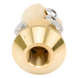 Adaptador de Punta Pararrayo / Mástil 1 1/2" (38.1 mm) / Latón / Conductores 8-10 mm / Sección 50-70 mm² / 655 g | SIERRA STORE