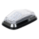 Luz de Advertencia LED / 8 x 4 in / 12 LEDs / 11 Patrones de Destello / IP67 / 12-30 VDC / SAE J595 J845 | SIERRA STORE