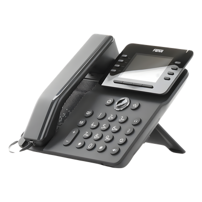 Teléfono IP Empresarial / 12 Líneas SIP / Pantalla Color 3.5" / Wi-Fi Dual Band / Bluetooth 5.0 / PoE Gigabit / Conferencia 6 Vías | SIERRA STORE