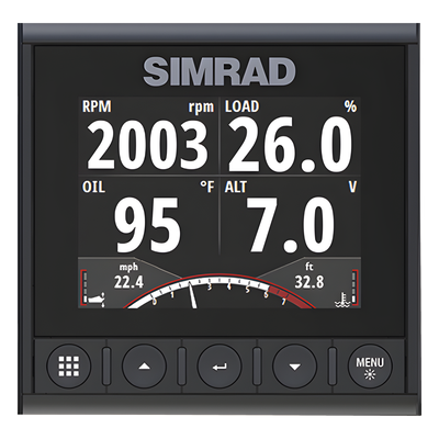 Display Digital Marino / Pantalla Color 4.1" / Enlace Óptico / NMEA 2000 / AIS Avanzado / DSC / Piloto Automático | SIERRA STORE