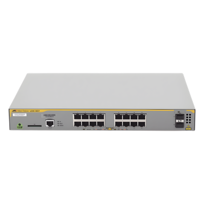 Switch Administrable Capa 3 / 16 Puertos Gigabit / 2 Puertos SFP / 26.8 Mpps / 1U Rack / 1.44 x 13.43 x 9.09 pulgadas | SIERRA STORE