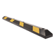 ACCESSPRO AC-183TV - Tope Vehicular / 183 cm (6 pies) / Caucho Rígido A85 / 5 Toneladas / 8 Franjas Reflejantes / Negro-Amarillo | SIERRA STORE