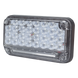 Luz de Advertencia LED / 66 LEDs / 7x4" / 12 VCC / 10 Patrones de Destello / Montaje Permanente / Color Claro | SIERRA STORE