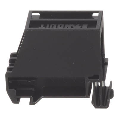 PANDUIT CADIN1BL - Adaptador de 1 Puerto / Riel DIN 35 mm (1.38 in) / Policarbonato / UL94V-0 / Mini-Com | SIERRA STORE
