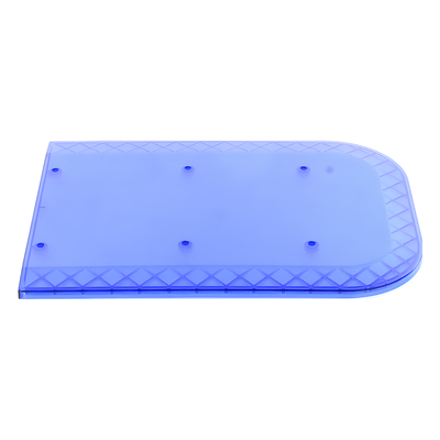 Domo lateral de reemplazo / Policarbonato / Compatible X67A / Color azul / Sin herramientas | SIERRA STORE