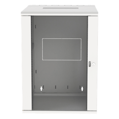 PANDUIT PZWMC1830WH - Gabinete de Montaje en Pared / 19in / 18 UR / 762mm (2.5 ft) Profundidad / Ventana de Seguridad / Blanco | SIERRA STORE