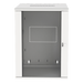 PANDUIT PZWMC1830WH - Gabinete de Montaje en Pared / 19in / 18 UR / 762mm (2.5 ft) Profundidad / Ventana de Seguridad / Blanco | SIERRA STORE