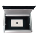 Caja universal vacía de 1 módulo para instalación en escritorio (voz, datos, vídeo, contactos eléctricos), (No incluye accesorios) | SIERRA STORE