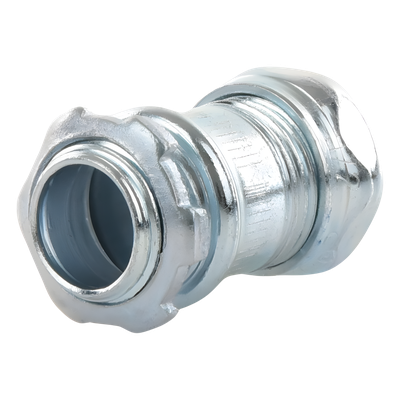 Conector de Compresión / Pared Delgada / 1/2 in / Acero Galvanizado / 1.004 x 1.004 in | SIERRA STORE