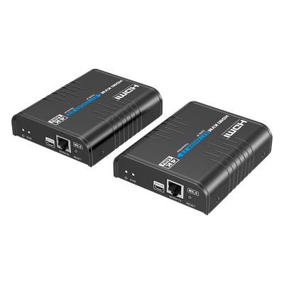EPCOM TT473KVM - Extensor KVM HDMI / 4K 60 Hz / 120 m (393.7 ft) con CAT6 / 18 Gbps / HDCP 2.2 / Latencia 120-170 ms / IPColor Stream | SIERRA STORE