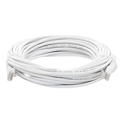 LINKEDPRO BY EPCOM LP-PSLIM-10WH - Cable de Parcheo Cat6 Ultra Slim / 10 m (32.8 ft) / UTP / 250 MHz / 1 GbE / RJ45 Chapado en Oro / | SIERRA STORE