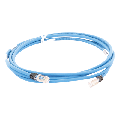 PANDUIT STP6X10MBU - Patch Cord / Cat6A S/FTP / CM/LS0H / 10 m (32.81 ft) / 26 AWG / 500 MHz / Azul | SIERRA STORE