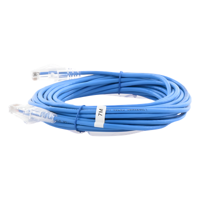 LINKEDPRO BY EPCOM LP-UT6A-700-BU28 - Cable de Parcheo Slim UTP Cat6A / 7 m (22.97 ft) / 28 AWG / RJ45 / Azul | SIERRA STORE