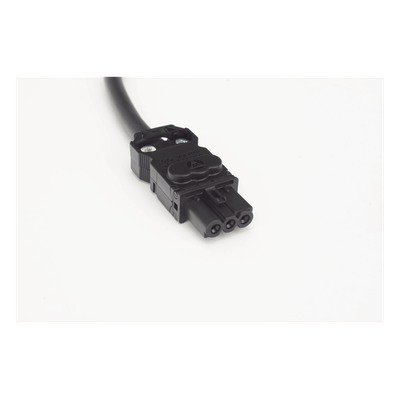 Cable de Unión para Lámparas LED / Conexión Daisy Chain hasta 4 Unidades / 60 cm / 3 Polos / Voltaje Universal 100-240V AC / Sistema | SIERRA STORE