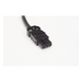 Cable de Unión para Lámparas LED / Conexión Daisy Chain hasta 4 Unidades / 60 cm / 3 Polos / Voltaje Universal 100-240V AC / Sistema | SIERRA STORE