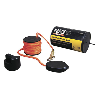 Sistema Magnético de Jalado de Cables / 6.1 m (20 pies) / Guía de Nylon / Ojal Giratorio | SIERRA STORE