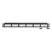 PANDUIT CPP24FMWBLY - Panel de Parcheo Modular / 24 Puertos / 1UR / Montaje al Ras / 19" o 23" / Sin Blindaje / CRS y ABS | SIERRA STORE