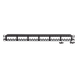 PANDUIT CPP24FMWBLY - Panel de Parcheo Modular / 24 Puertos / 1UR / Montaje al Ras / 19" o 23" / Sin Blindaje / CRS y ABS | SIERRA STORE