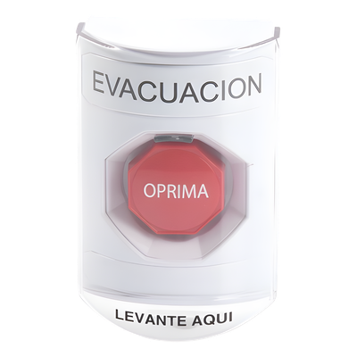 Botón de Evacuación / Tapa Protectora Policarbonato / Restablecimiento con Llave / Uso Interior y Exterior / Compatible UL, cUL y ADA | SIERRA STORE
