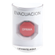 Botón de Evacuación / Tapa Protectora Policarbonato / Restablecimiento con Llave / Uso Interior y Exterior / Compatible UL, cUL y ADA | SIERRA STORE