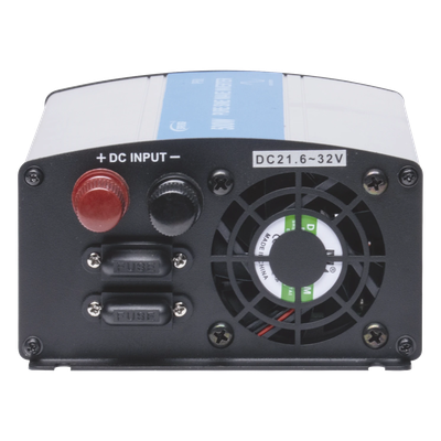 Inversor de Onda Senoidal Pura / 400 W Nominal / 500 W Pico / Entrada 12 VCC / Salida 120 VCA / 9.1 × 5.2 × 2.9 in | SIERRA STORE